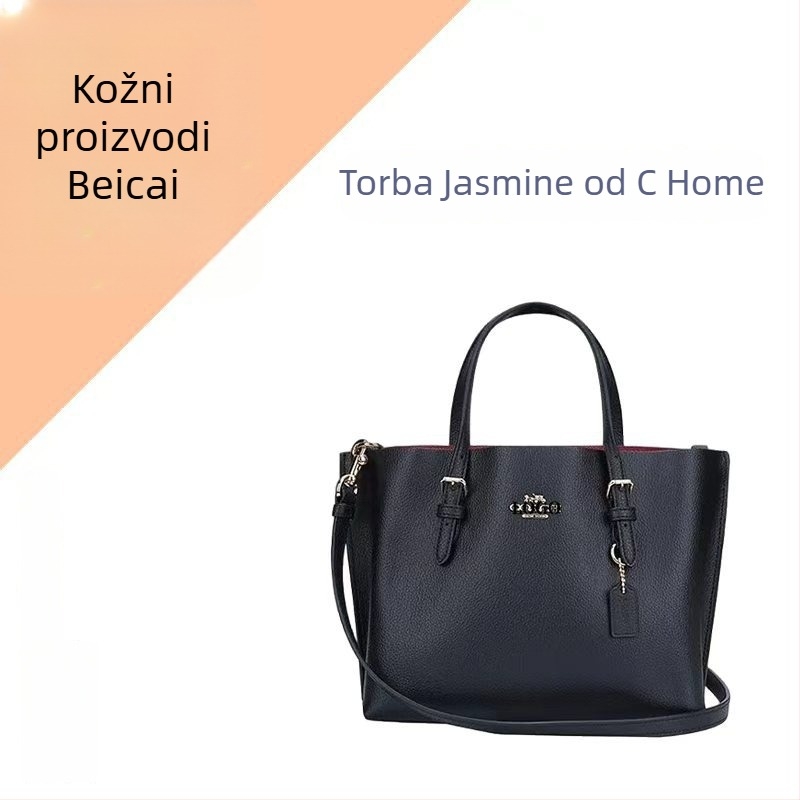 Jasmine Tote Torba — Urbani stil, umjetna koža, horizontalni kvadratni oblik, zatvarač, laminirani unutarnji pretinac