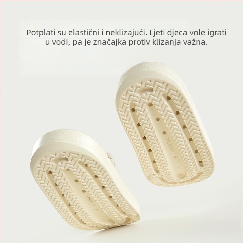 Dječje sandale s karikaturnim uzorkom – gornji dio PVC, đon EVA, mekana protuklizna potplata, unisex