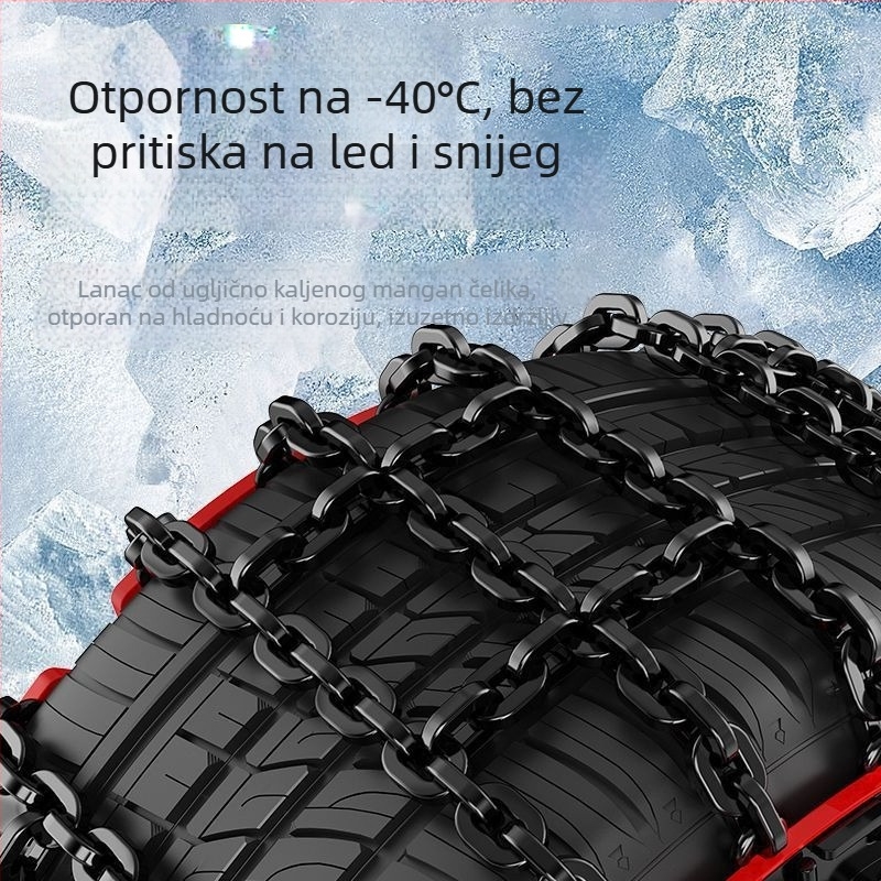 Čelične snžne lančice za automobile – univerzalne za SUV i MPV, marka Stena, model 456, specifikacija guma 454634, broj proizvoda 56743263