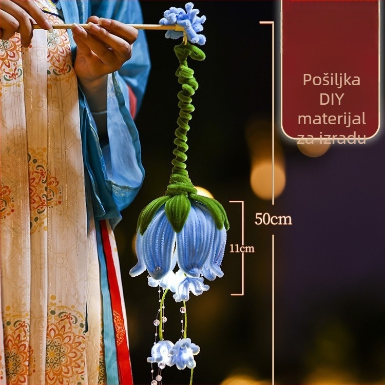 Fenjer Fat Dragon: motiv koi ribe, nepravilan oblik, DIY, klasičan stil