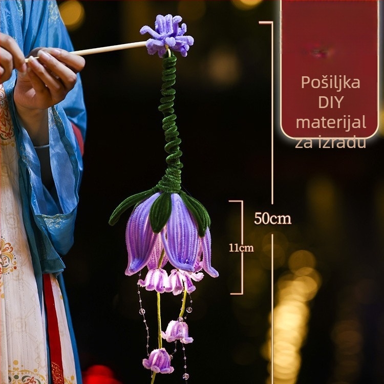 Fenjer Fat Dragon: motiv koi ribe, nepravilan oblik, DIY, klasičan stil