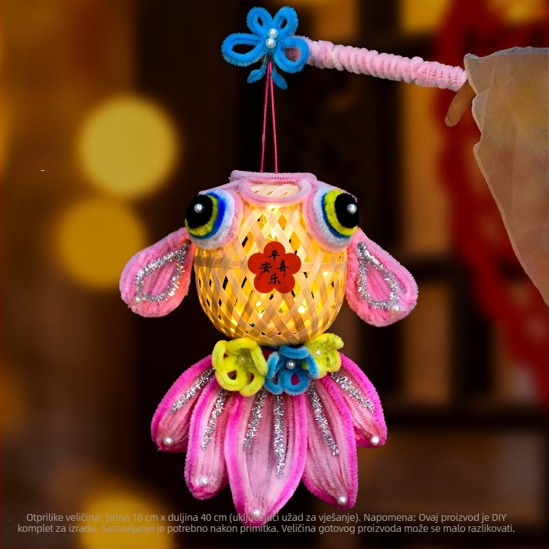 Fenjer Fat Dragon: motiv koi ribe, nepravilan oblik, DIY, klasičan stil