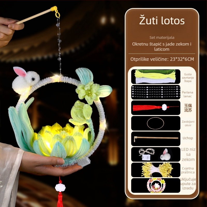 Fenjer Fat Dragon: motiv koi ribe, nepravilan oblik, DIY, klasičan stil