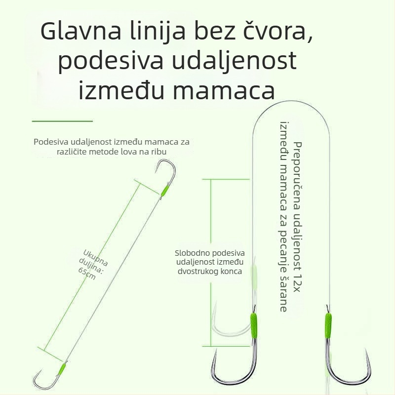 Zonghengyu Kanto standardna udica za ribolov na rijeci