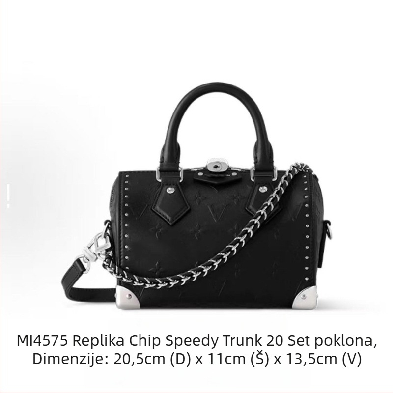 Ženska torbica za rame u Box Bag stilu, PVC materijal, horizontalno kvadratnog oblika, zatvarač, unutarnja džep za kameru