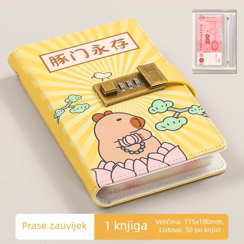 Bilježnica George Willsons — vezanje nitima, omot od papira, forest papir tekst, težina papira 100 g, 50–100 stranica, kreativni stil