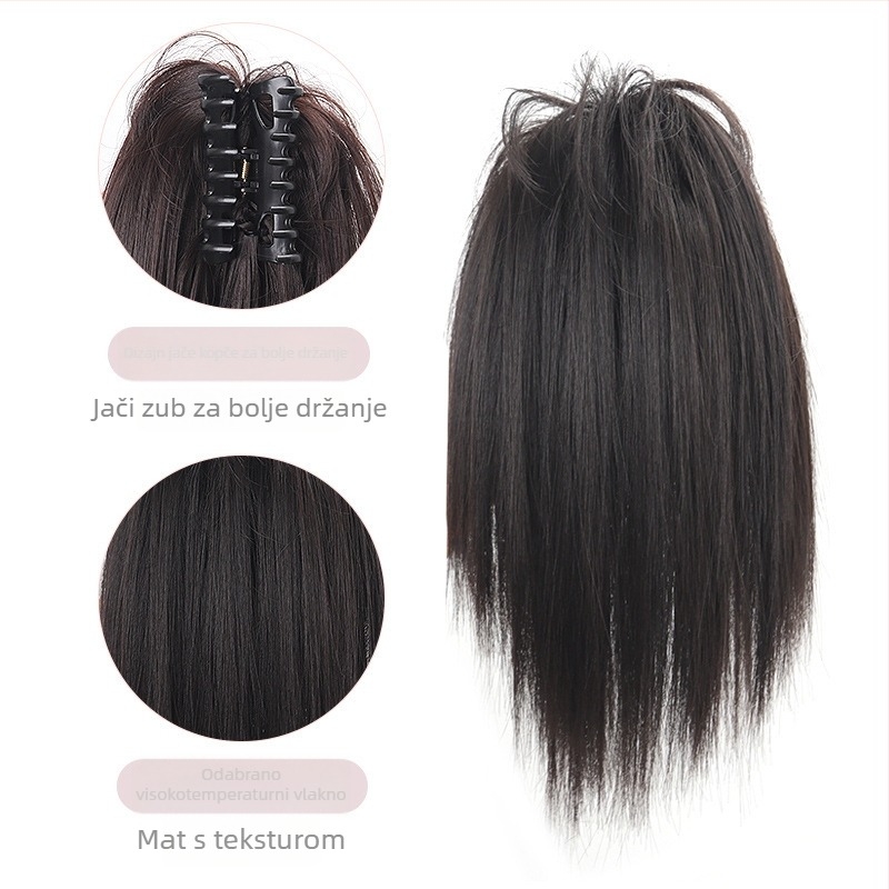 Perika Fountain ponytail – vlakno otporno na visoke temperature, mehanička obrada, za žene, model Fountain ponytail, nije moguće bojiti ili trajno uvijati