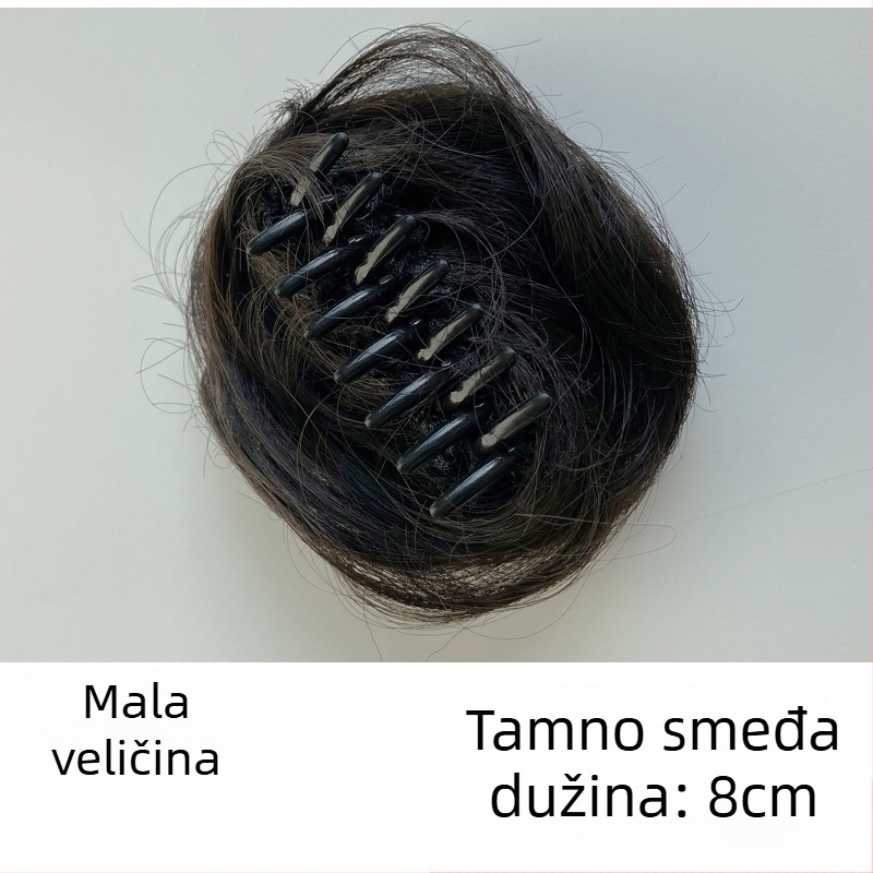 Paruka za rep s Mini hvataljkom, ručno tkana, otporna na visoke temperature, za žene