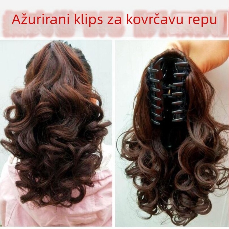 Poni rep paruka za žene, mehanizam, vlakna visoke temperature, model PY599-2, branda Xuchang Lanlan Crafts