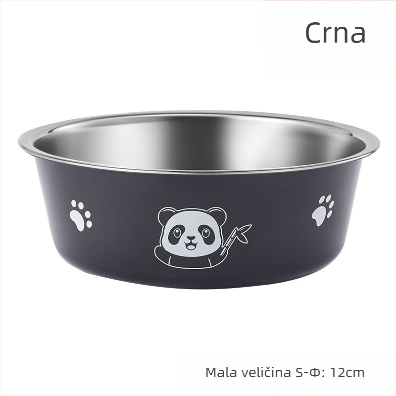 Mengdi nehrđajući čelik – posuda za kućne ljubimce s protukliznim dnom, zdjela za psa i mačku, podrijetlo Taizhou, Zhejiang