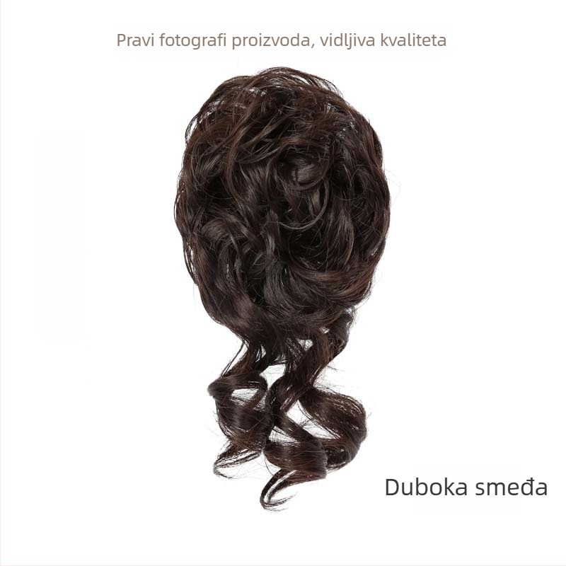 Ponytail perika - ručno tkan domaćom svilenom, Dragon Catch klips, nije pogodno za toplo bojenje