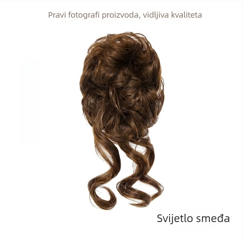 Ponytail perika - ručno tkan domaćom svilenom, Dragon Catch klips, nije pogodno za toplo bojenje