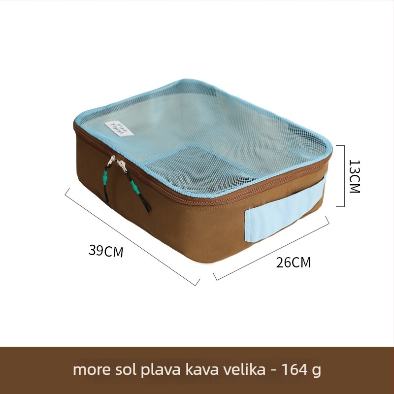 Lida najlon kubna putna torba – višestruki organizator za putovanja, makeup i toaletne potrepštine, japanski stil