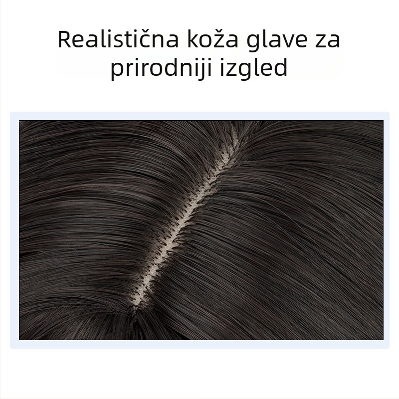 Tuojue FK134 Perika s repom — vlakna otporna na visoke temperature, gornji dio kose, mehanizam proizvodnje, za žene