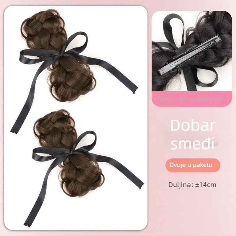 Perika s repom Kenny wig — otporna na toplinu žice, mehanizam pričvršćivanja, pogodno za žene, nije pogodno za vruće bojanje