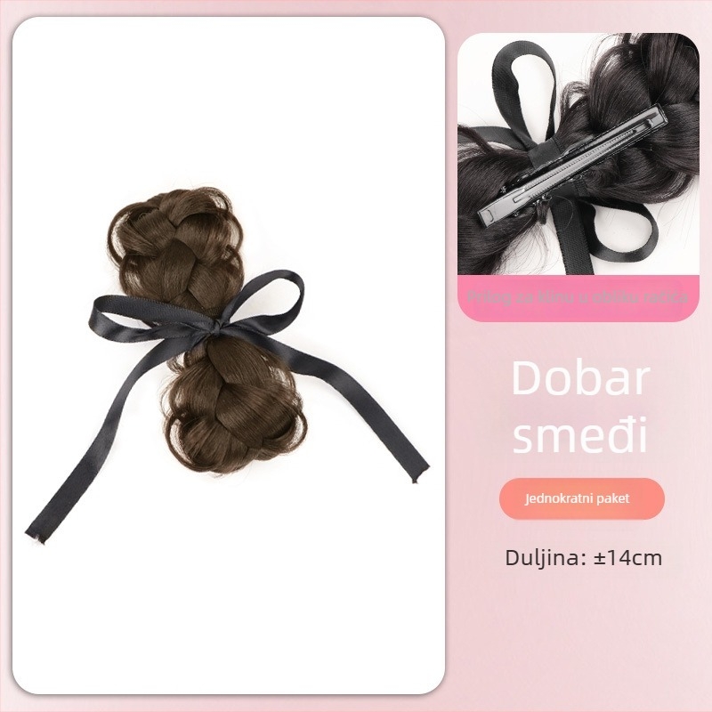 Perika s repom Kenny wig — otporna na toplinu žice, mehanizam pričvršćivanja, pogodno za žene, nije pogodno za vruće bojanje