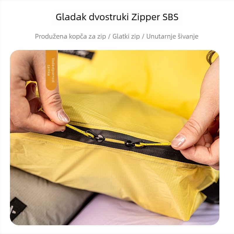 Putna torba za donje rublje — prijenosni organizator odjeće, japanski stil, materijal 600D Oxford tkanina, montirana na vozilu