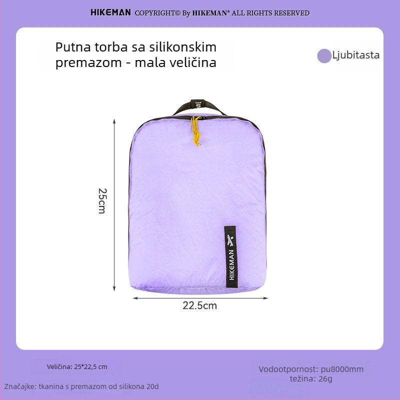 Putna torba za donje rublje — prijenosni organizator odjeće, japanski stil, materijal 600D Oxford tkanina, montirana na vozilu