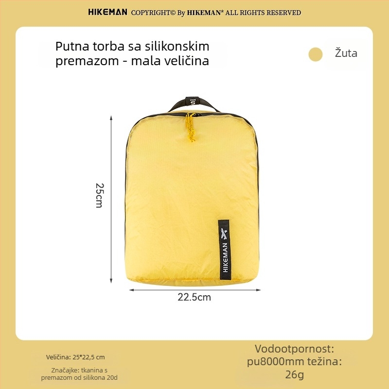 Putna torba za donje rublje — prijenosni organizator odjeće, japanski stil, materijal 600D Oxford tkanina, montirana na vozilu