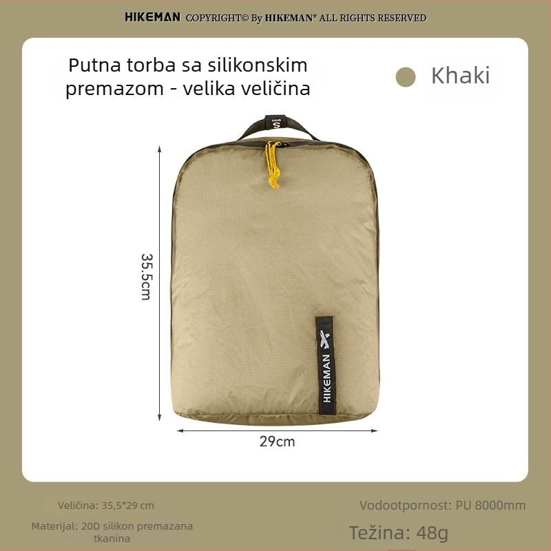 Putna torba za donje rublje — prijenosni organizator odjeće, japanski stil, materijal 600D Oxford tkanina, montirana na vozilu