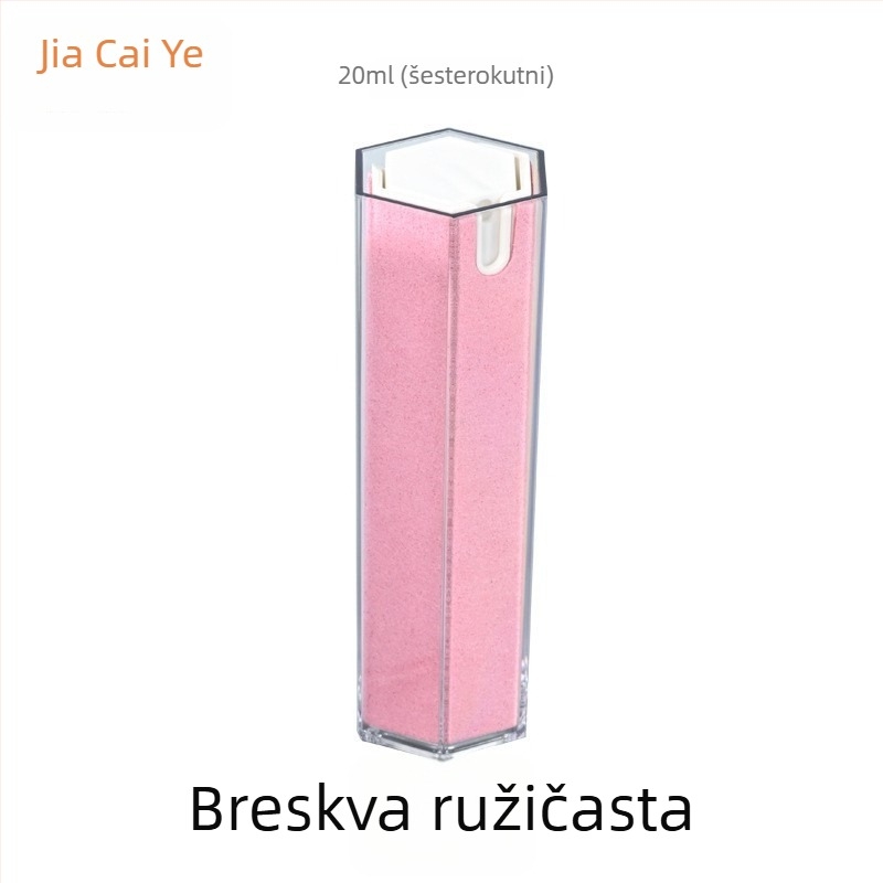 Set za čišćenje zaslona pametnog telefona s šesterokutnim dizajnom, model JCY-425, težina 58,5 g, s integriranom bočicom spreja i spremnikom za maramice.