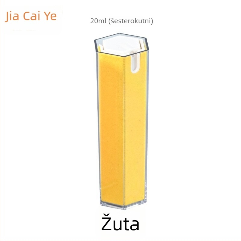 Set za čišćenje zaslona pametnog telefona s šesterokutnim dizajnom, model JCY-425, težina 58,5 g, s integriranom bočicom spreja i spremnikom za maramice.