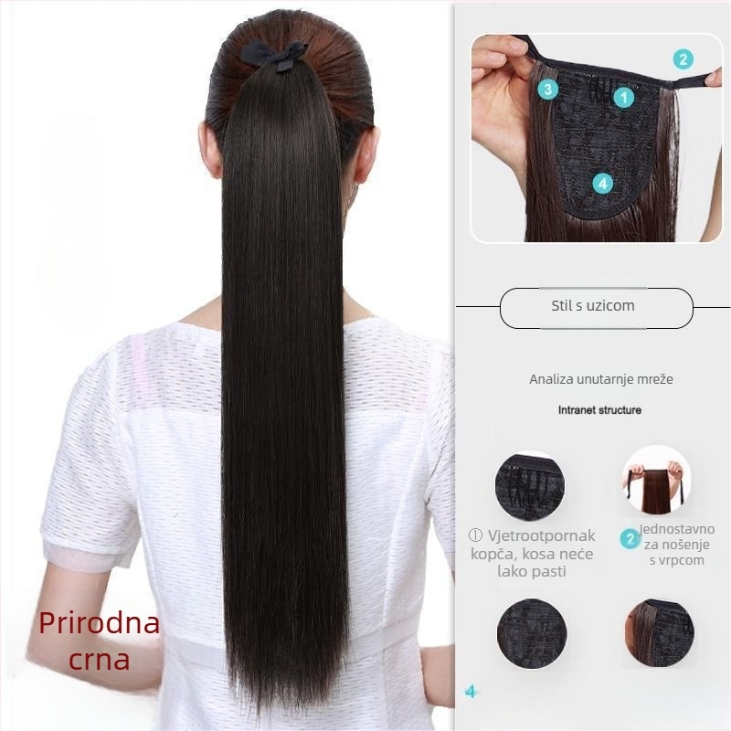 Guifuya Wig rep JT-81 – vlakna visoke temperature, ravna repa, model JT-81