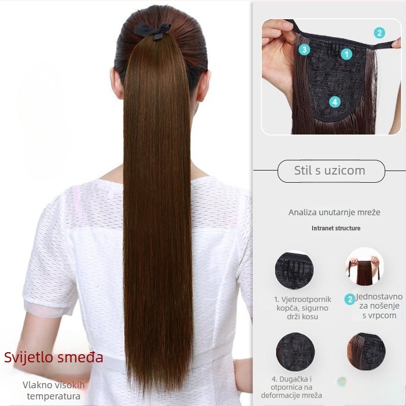 Guifuya Wig rep JT-81 – vlakna visoke temperature, ravna repa, model JT-81