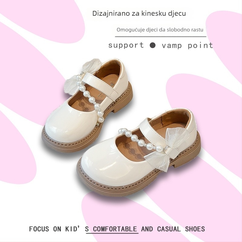 Dječje Mary Jane tenisice, korejski stil, niski gornji dio, Velcro zatvaranje, gumeni đon