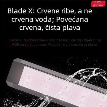 LED rasvjeta za akvarij - vodootporna, aluminijska legura, snaga 10.9W–47.5W, Brend Jiyin
