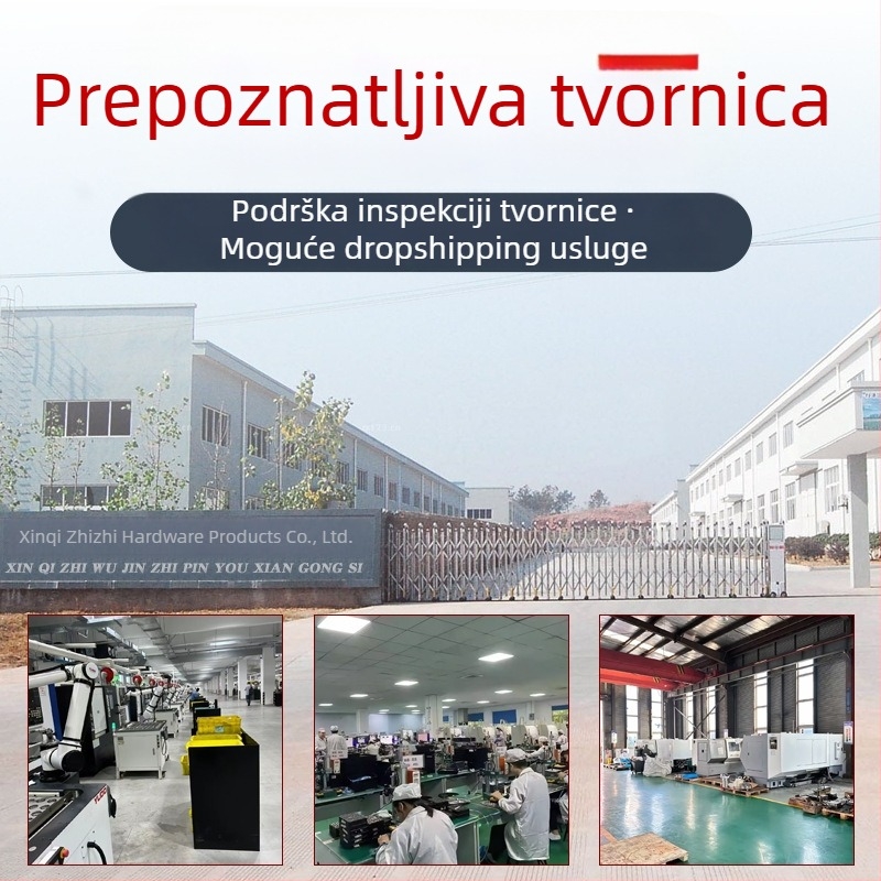 Drška za staklena vrata tuš područja, 304 nehrđajući čelik, sjajna/brušena završna obrada, model XQZ-YSLS-010