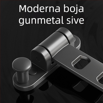 Soaring Horse balkonska sušilica za odjeću – skriveni rotirajući dizajn, aluminij visoke klase za zrakoplove, moderni minimalistički stil, šifra TJH
