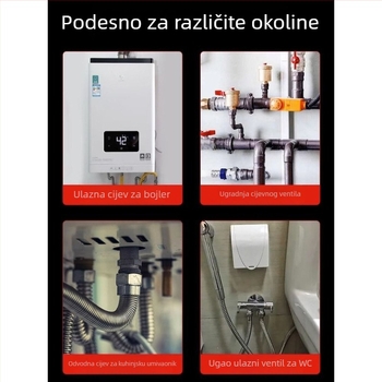 Višenamjenski ključ za umivaonik – all-in-one alat za demontažu i ugradnju slavine i cijevi, stil Light Luxury, model 8478945312312313