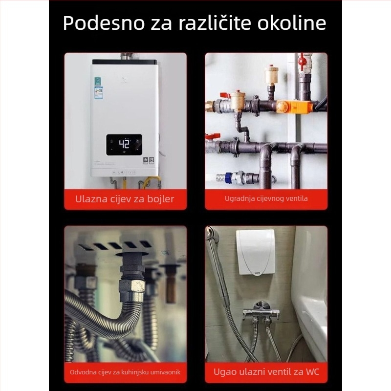 Višenamjenski ključ za umivaonik – all-in-one alat za demontažu i ugradnju slavine i cijevi, stil Light Luxury, model 8478945312312313