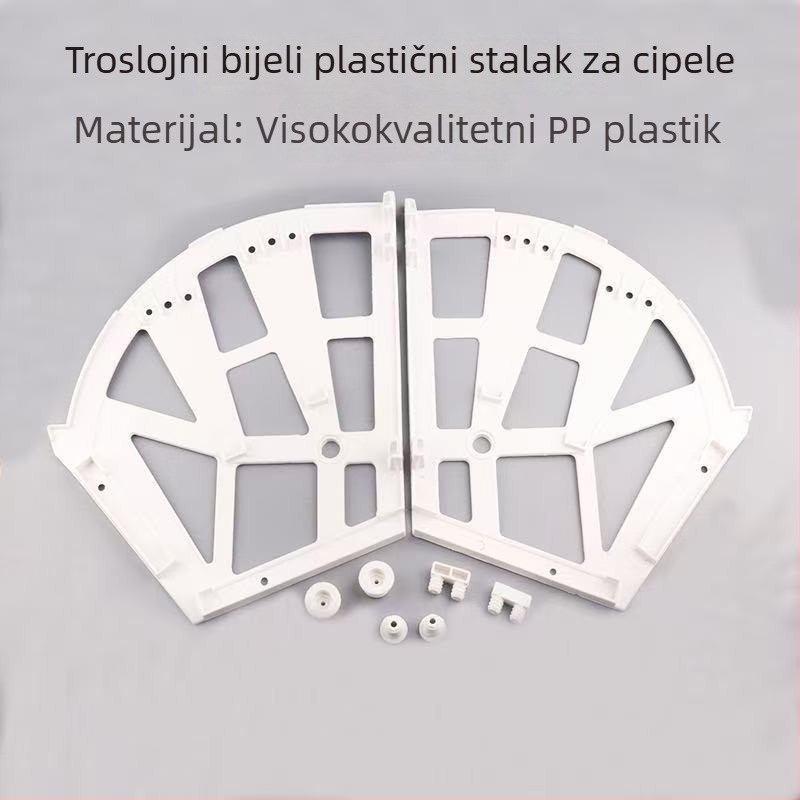 Nehrđajući čelični nosač za ormarić za cipele, model Flip Stand, za ladice, moderni minimalistički stil, štancanje