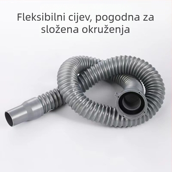Prošireni fleksibilni odvodi cjevovod za kuhinjsku odvodnju | Xin Leon model 446 | ABS | odvodi cijev | stil Moderno jednostavno