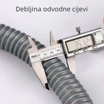 Prošireni fleksibilni odvodi cjevovod za kuhinjsku odvodnju | Xin Leon model 446 | ABS | odvodi cijev | stil Moderno jednostavno
