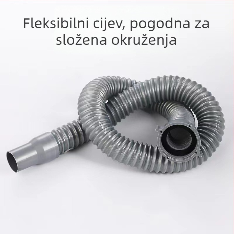 Prošireni fleksibilni odvodi cjevovod za kuhinjsku odvodnju | Xin Leon model 446 | ABS | odvodi cijev | stil Moderno jednostavno