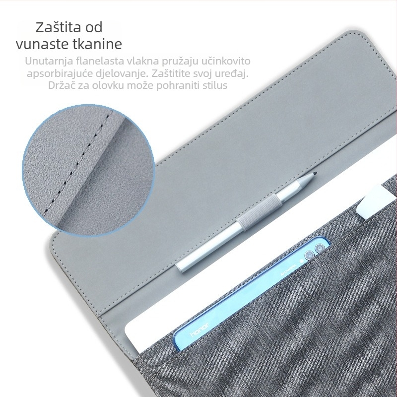 Prozračna dvostruka unutarnja torbica za Huawei MateBook; torba s Oxford cloth liner; neutralna marka; kompatibilno s tablet PC; materijal 20611741794