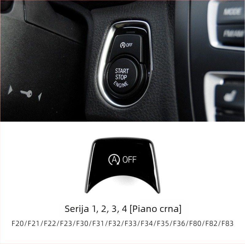 Gumb start-stop za BMW F Chassis, kompatibilan s 1–7 serijama i X1–X6