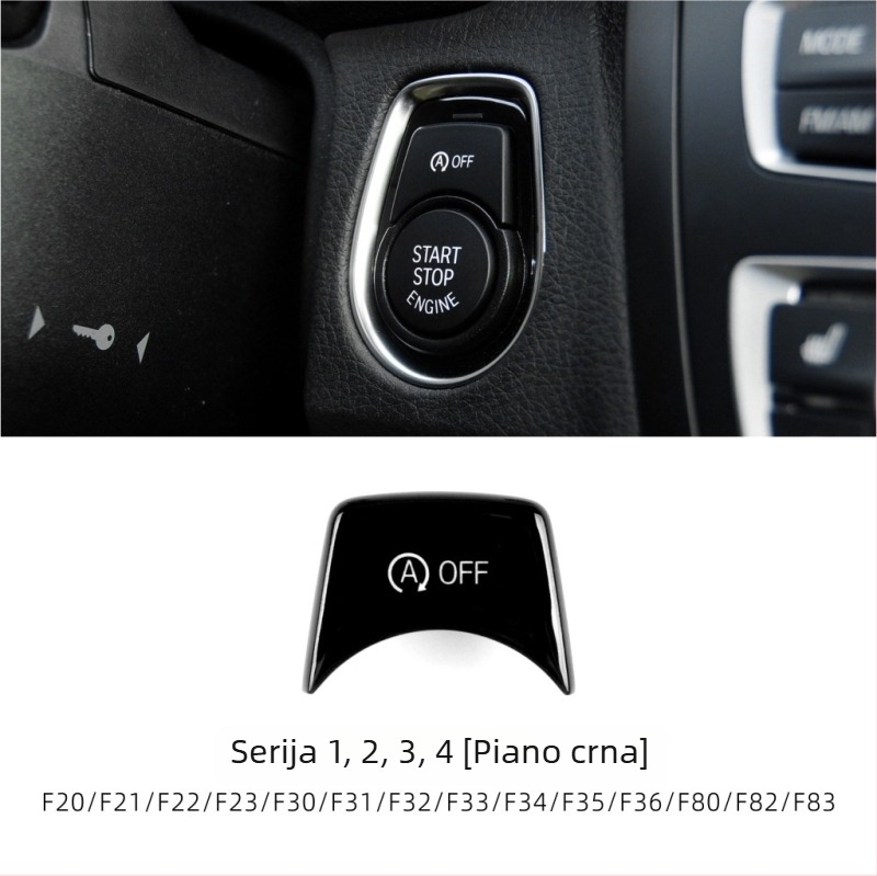 Gumb start-stop za BMW F Chassis, kompatibilan s 1–7 serijama i X1–X6