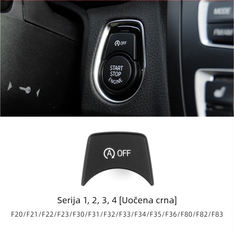 Gumb start-stop za BMW F Chassis, kompatibilan s 1–7 serijama i X1–X6