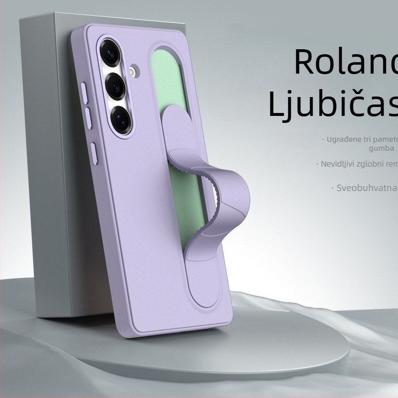 Samsung kućište za telefon s držačem, protivklizno, odvod topline, zaštita od pada, polikarbonat
