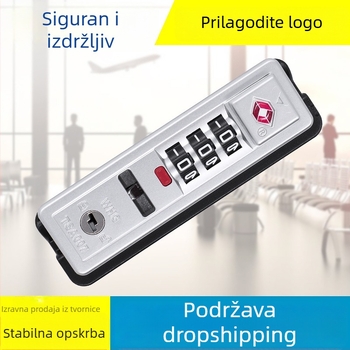 Brava za kovčeg s TSA kombinacijom – ABS, model HK-054A, Dodaci za prtljagu