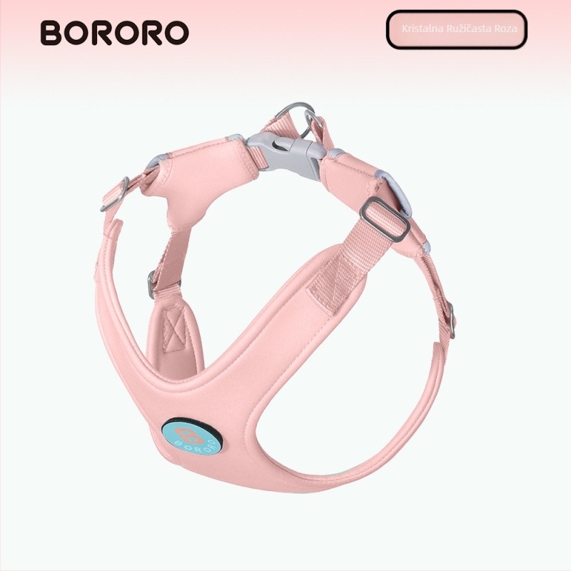 Prsni pojas za pse – X-tip nadograđena veste, poliester; Marca BORORO/Bao Lele; Proširivo; Pakiranje 200