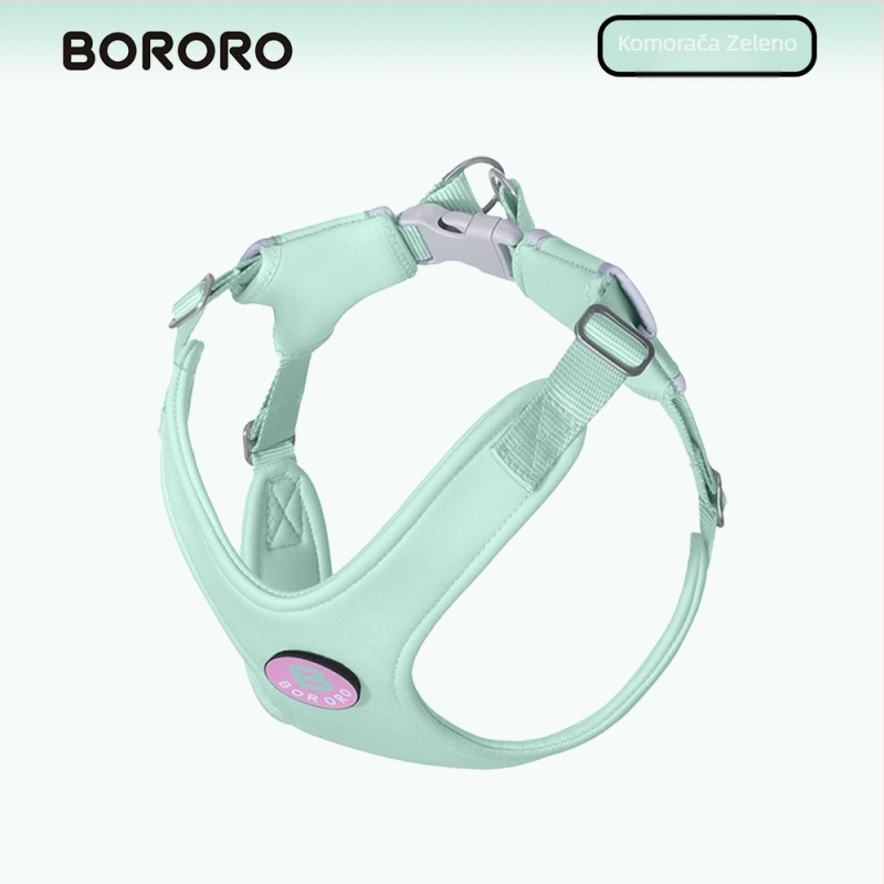 Prsni pojas za pse – X-tip nadograđena veste, poliester; Marca BORORO/Bao Lele; Proširivo; Pakiranje 200
