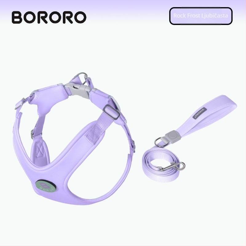 Prsni pojas za pse – X-tip nadograđena veste, poliester; Marca BORORO/Bao Lele; Proširivo; Pakiranje 200