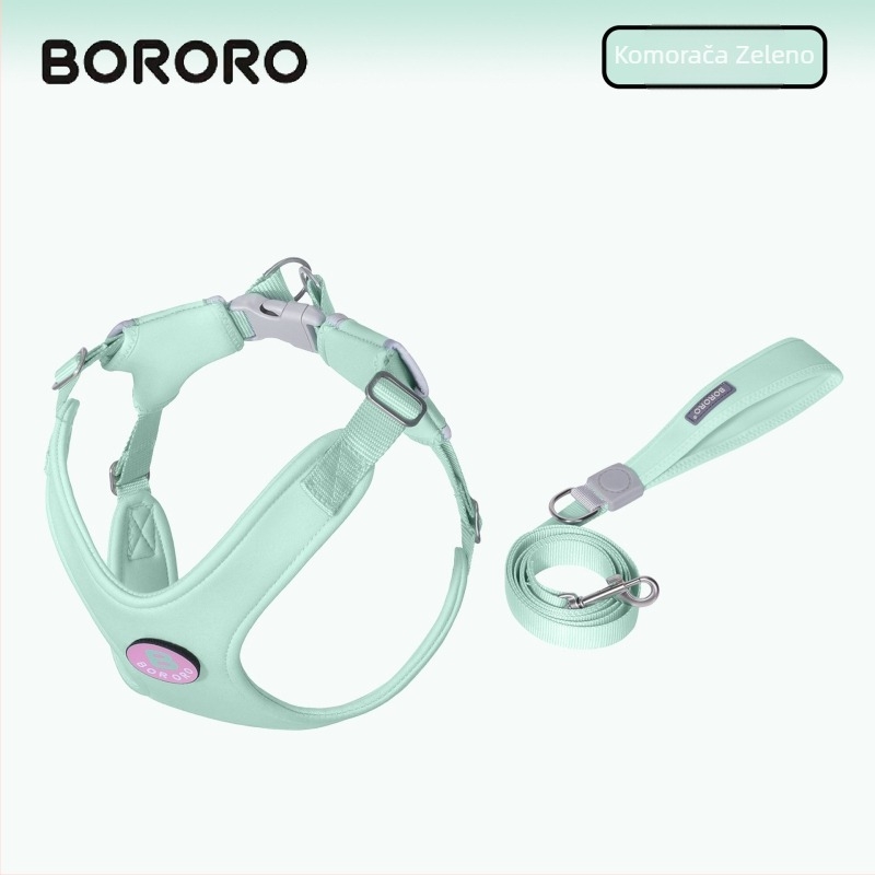Prsni pojas za pse – X-tip nadograđena veste, poliester; Marca BORORO/Bao Lele; Proširivo; Pakiranje 200