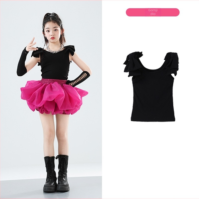 Dječji kostim za džez ples s balon suknjom – za djevojčice, balet, 8+ godina, ljeto