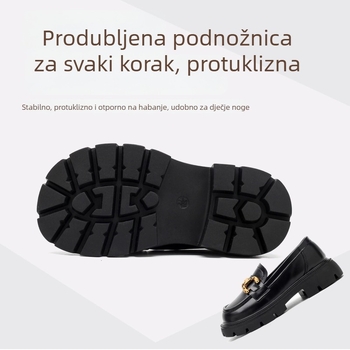 Dječje kožne cipele - Mala princeza, niski gornji dio od kože bivole, gumeni potplat, prirodna koža ulošak, jednobojni uzorak